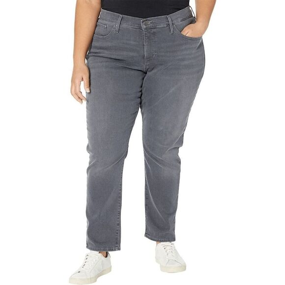 Levi's Women's Plus Size 311 Shaping Skinny Jeans - Grey Slumber 22W - Picture 6 of 8